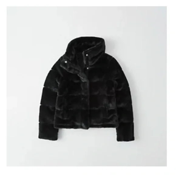 Abercrombie Fitch Jackets Coats Abercrombie Mini Faux Fur